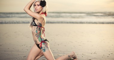 Татуировки на пляже